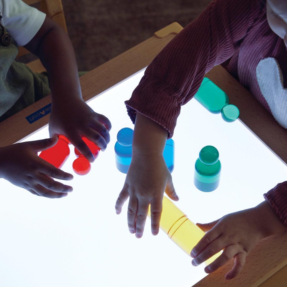 Light and Color People Set - 8 Pieces | Kaplan Early Learning