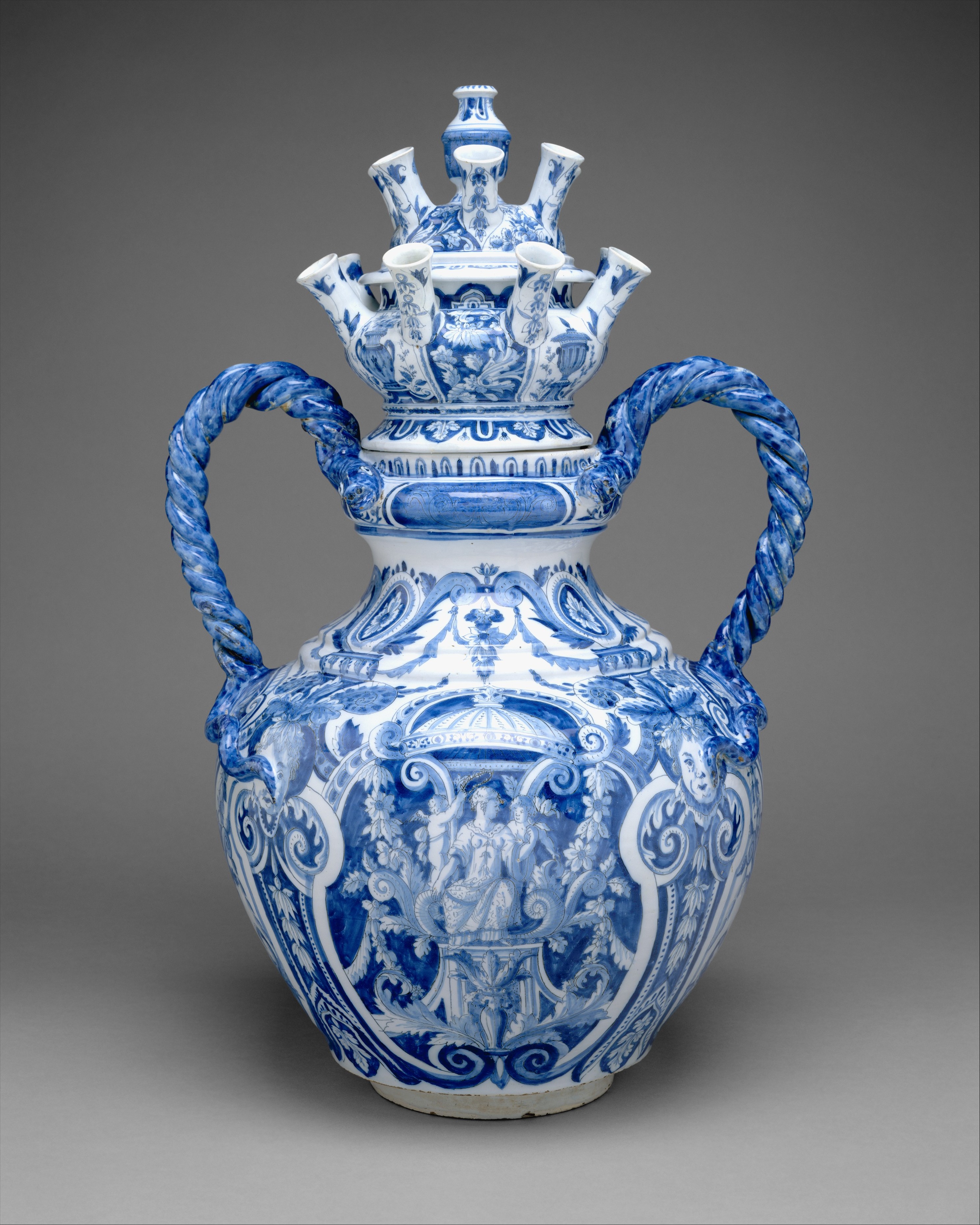 Daniel Marot the Elder - Vase - Dutch, Delft - The Metropolitan