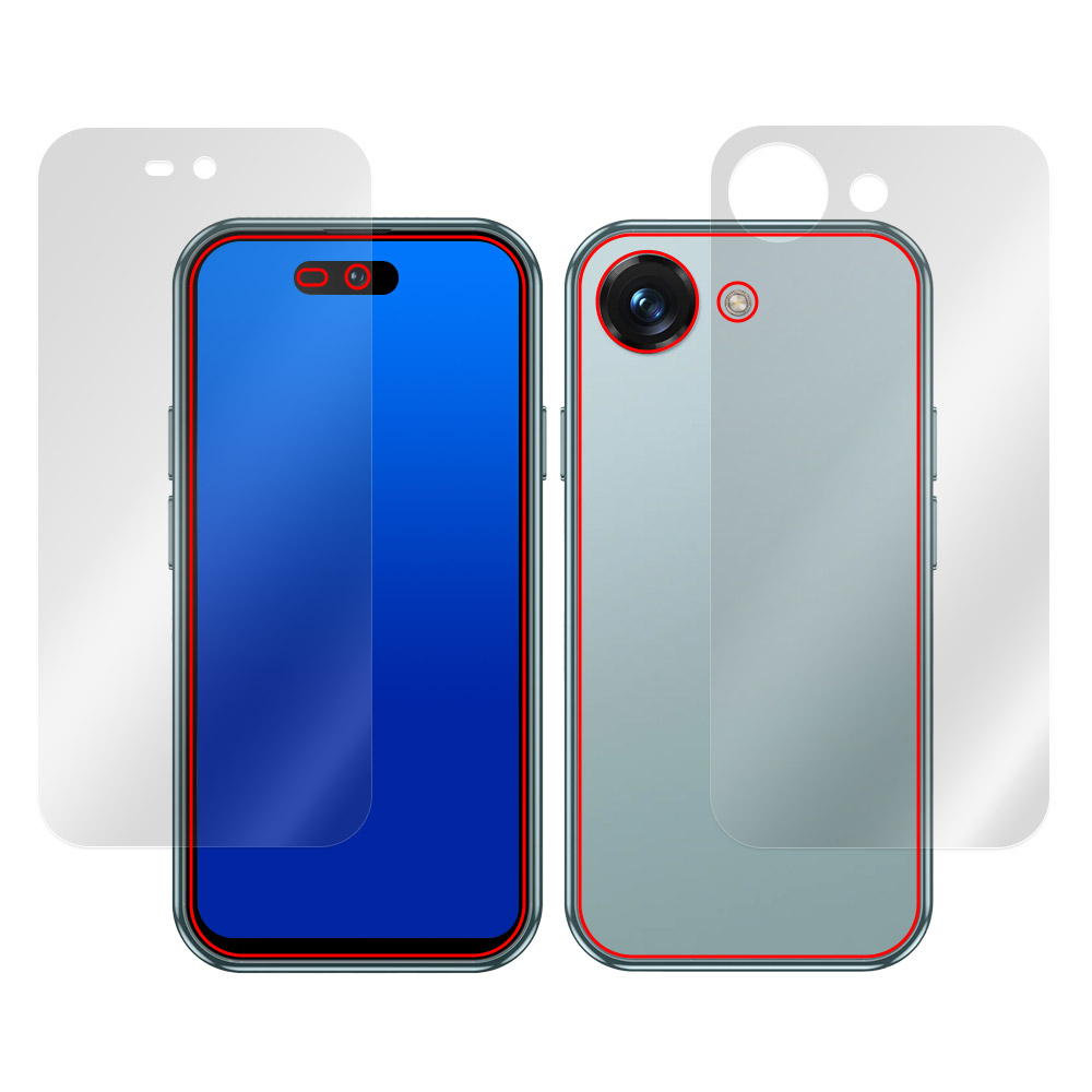 BLUEFOX NX1 用 保護フィルム | 表面・背面セット, 高硬度9H低反射