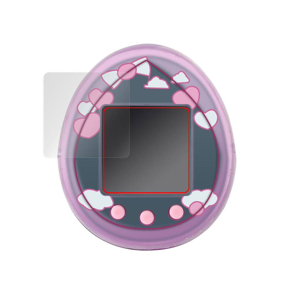 My Melody ＆ Kuromi Tamagotchi 用 保護フィルム | 高光沢・AR反射