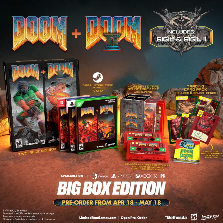 DOOM + DOOM II Is Getting A New Limited Run Collector's Edition