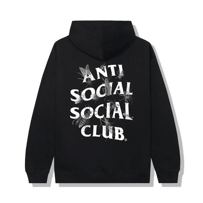 Anti Social Social Club Creep Hoodie Black Men's - FW21 - US
