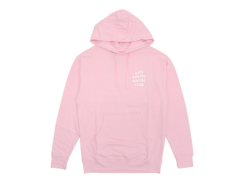 Anti Social Social Club Kkoch Hoodie Pink Men's - US