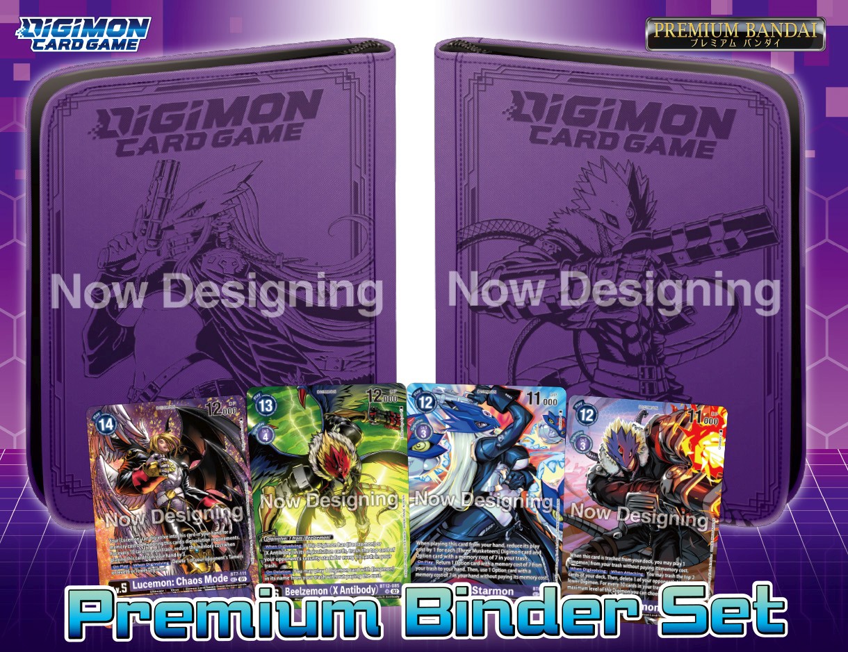 Card Game Premium Binder Set & Parallel Cards up to Pre-Order at