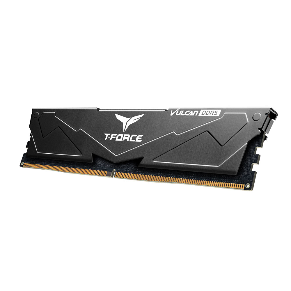 VULCAN DDR5 DESKTOP MEMORY BLACK 32GB(2x16GB) 6400MHz CL32 - TEAMGROUP