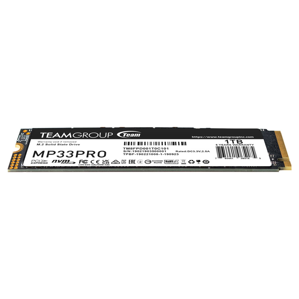 MP33 PRO M.2 PCIe SSD 1TB | TEAMGROUP