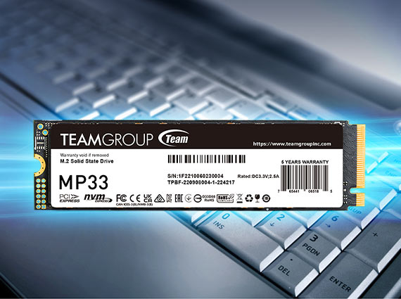 MP33 M.2 PCIe SSD 1TB | TEAMGROUP