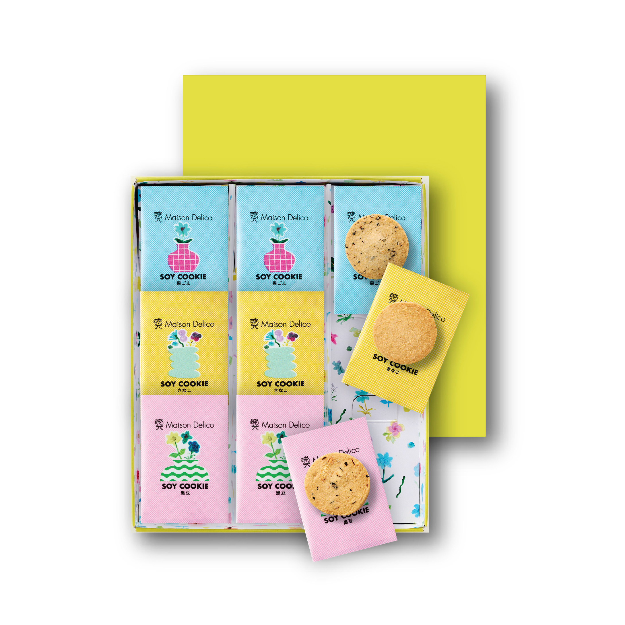 ソイクッキーセット9枚入（3種） | メゾンデリコのプレゼント・ギフト