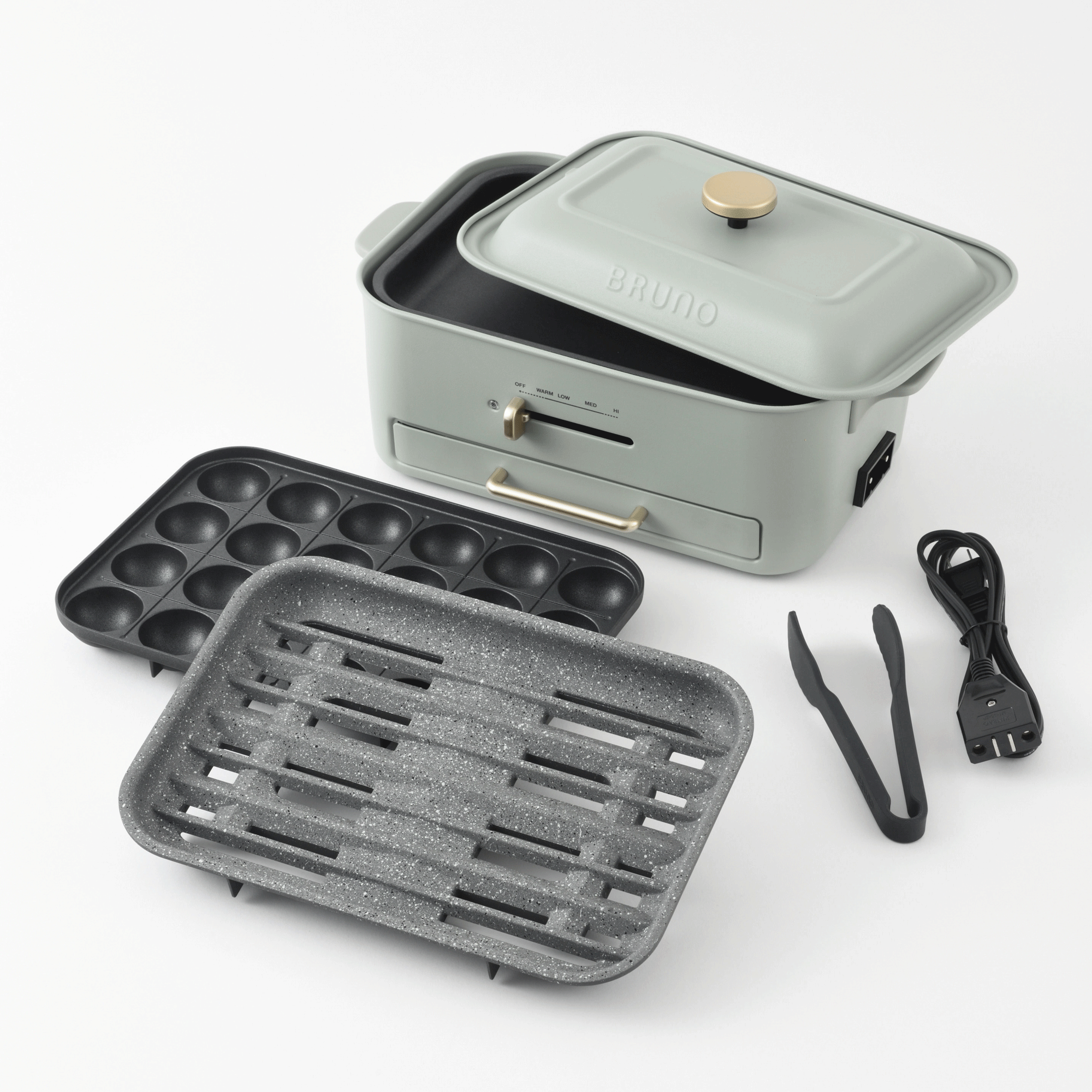 コンパクトグリルホットプレート BOE109 | BRUNO（ブルーノ）の