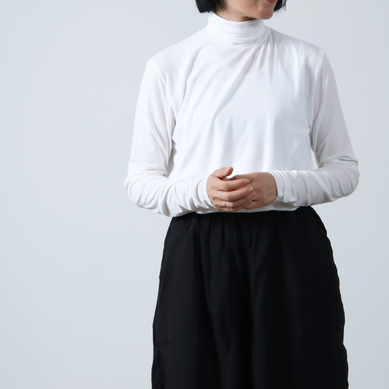 08sircus (ゼロエイトサーカス) Stretch jersey super high neck