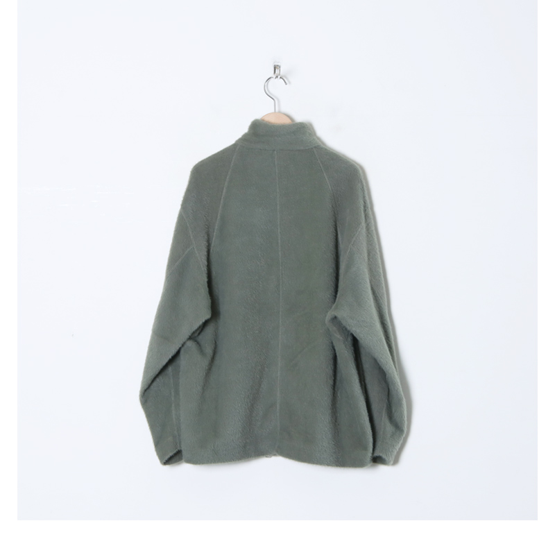 08sircus (ゼロエイトサーカス) Micro fur terry track jacket