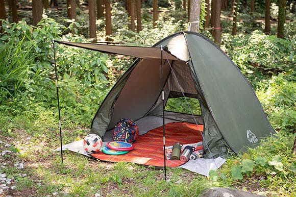 CAMP HACK「コスパ抜群 ツールームテント」｜ホームセンターのカインズ