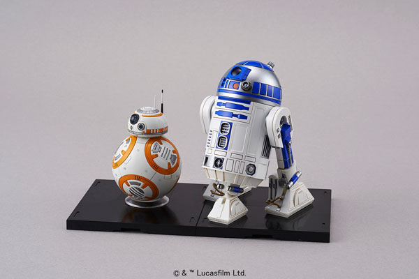 スター・ウォーズ 1/12 BB-8 ＆ R2-D2 プラモデル