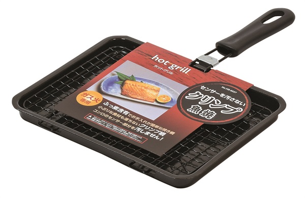 パール金属 ホットグリル センサーを汚さないクリンプ魚焼 | イオン