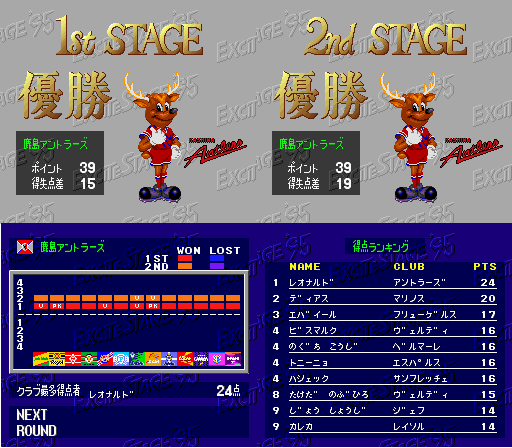 Jリーグエキサイトステージ'95 - 「SFCのゲーム制覇しましょ」まとめ