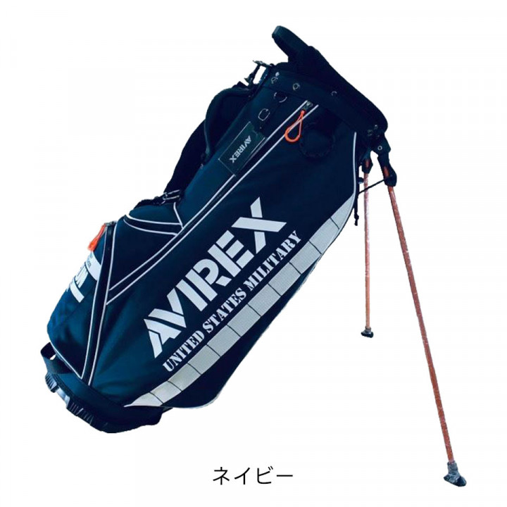 メンズ レディース 9.0型 スタンド式 キャディバッグ AVG3S-BA10