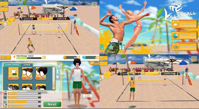 ビーチバレー 3Dをじっくり遊んで徹底レビュー！ - スマホゲームCH