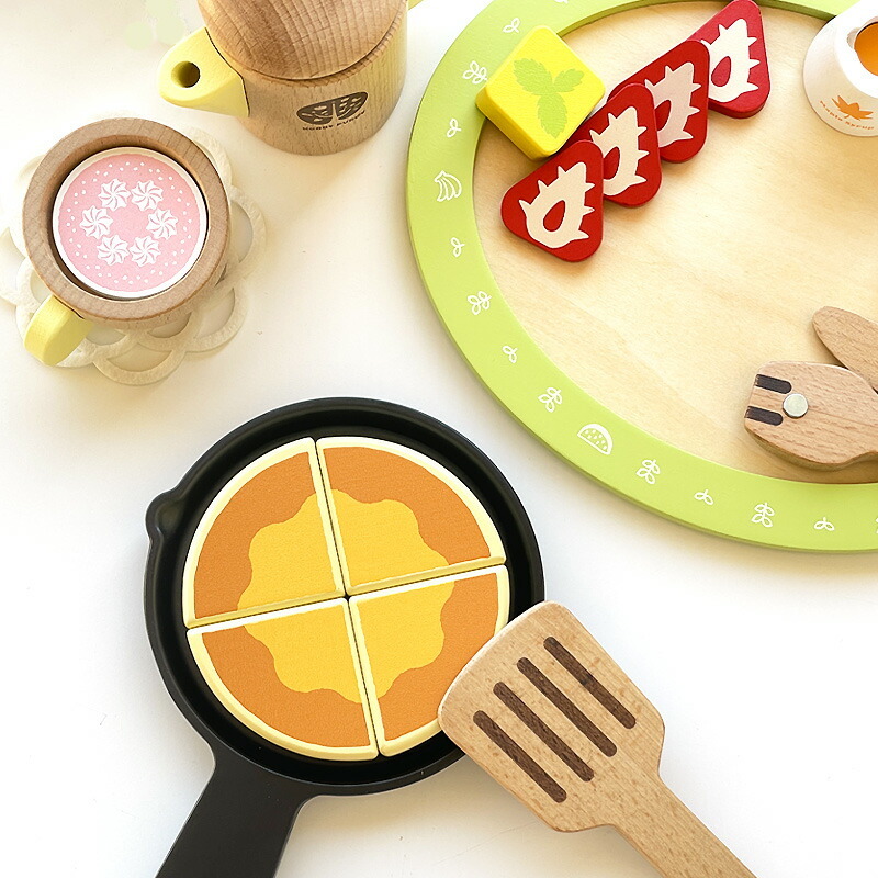 おままごと パンケーキ＆カフェセット | 誕生日プレゼント 3歳 4歳 5歳