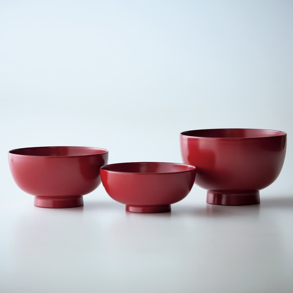 越前漆器 食器洗浄機対応三つ組椀 通販 - ディノス