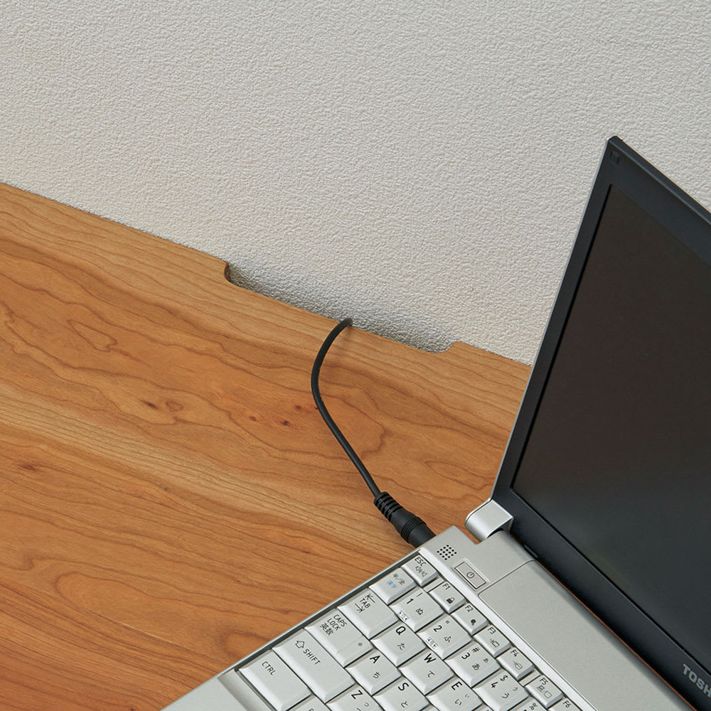 Blossom（ブロッサム） チェリー天然木北欧風シリーズ デスク 幅80cm