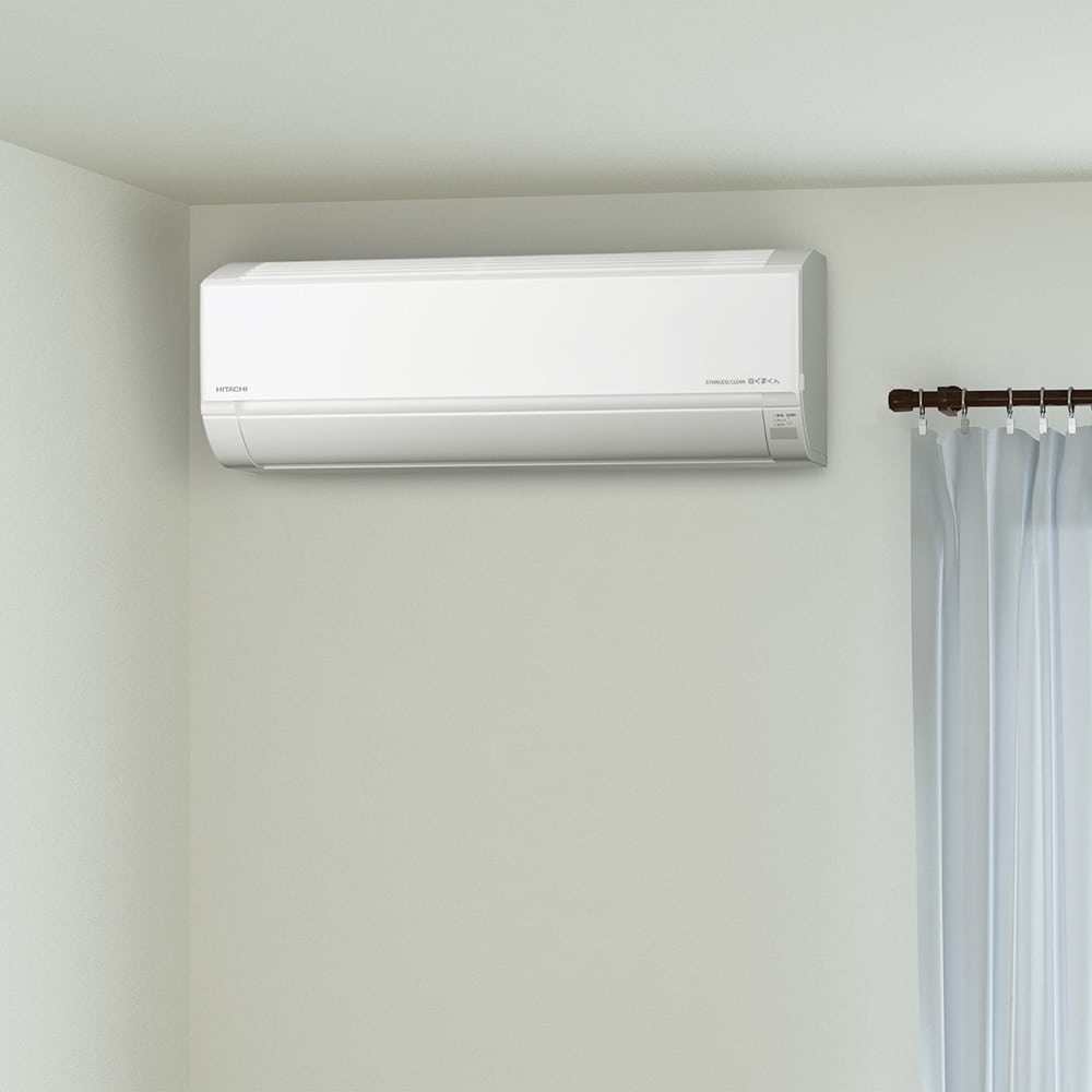 2025年製 日立エアコン白くまくん 下取りあり（標準工事費込・5年長期