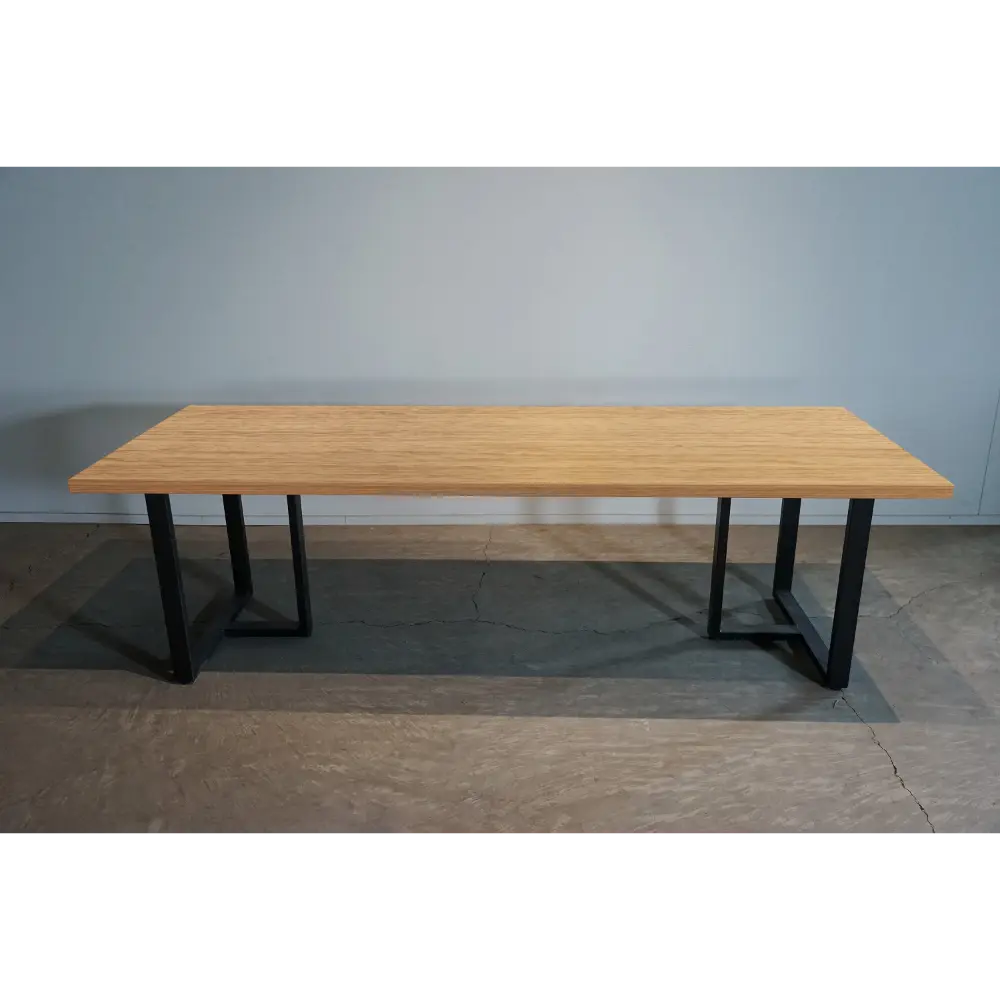 ダイニングテーブル 8人掛け トの字脚（四角天板） - Kanaete(カナエテ