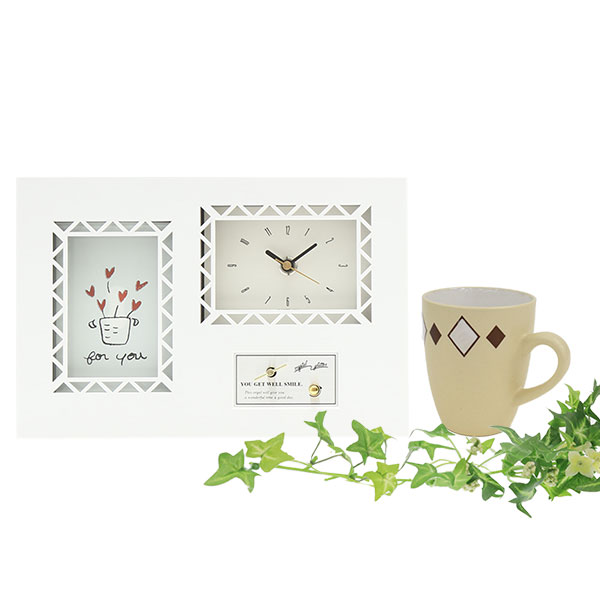 フォトフレーム付きオルゴール プライムタイム 時計付き – 記念品工房