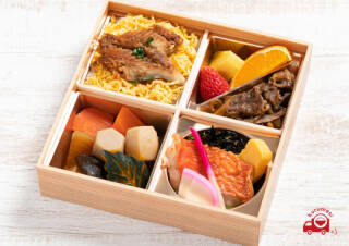 ジャパン松花堂弁当 魚 1,200円｜ボヘミアンラプソディ - くるめし弁当