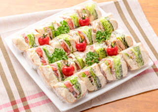 人気5種サンドイッチプレート 30P (5～7名分) 5,800円｜カフェマスミヤ