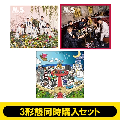 3形態同時購入セット】 Mr.5 【初回限定盤A+初回限定盤B+通常盤