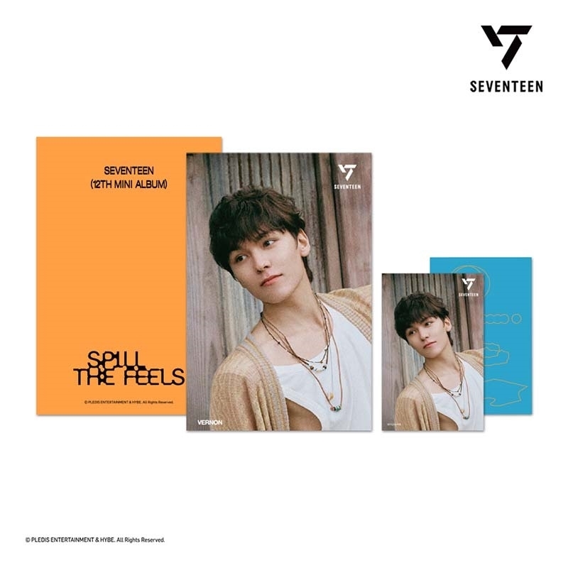 SEVENTEEN 3D LENTICULAR POSTCARD（SPILL THE FEELS Ver.）VERNON