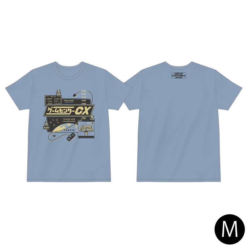 GCCX博覧会Tシャツ M / ゲームセンターCX 20周年博覧会～CXPO20