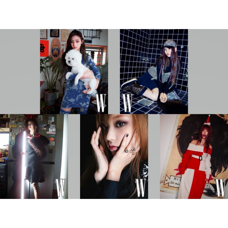 W Korea 2022年12月号【表紙：ハニ（NewJeans）】 : Magazine (Import