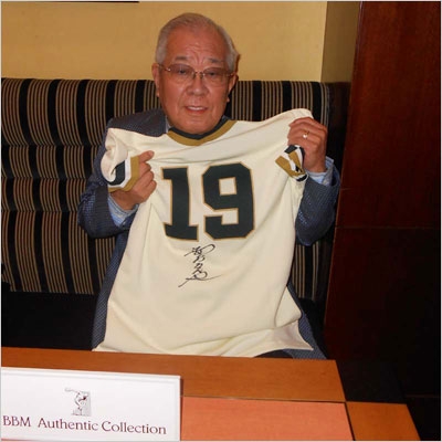 プロ野球80周年記念 1973 南海ホークス 野村克也 直筆サイン入り復刻