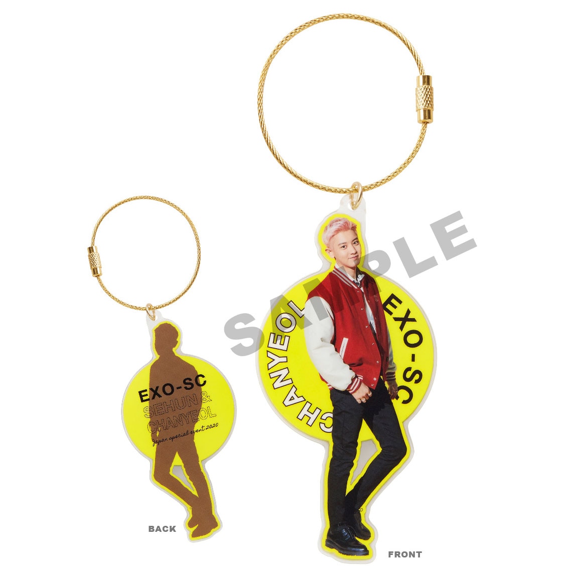 EXO-L-JAPAN Limited Acrylic Keychain (CHANYEOL)