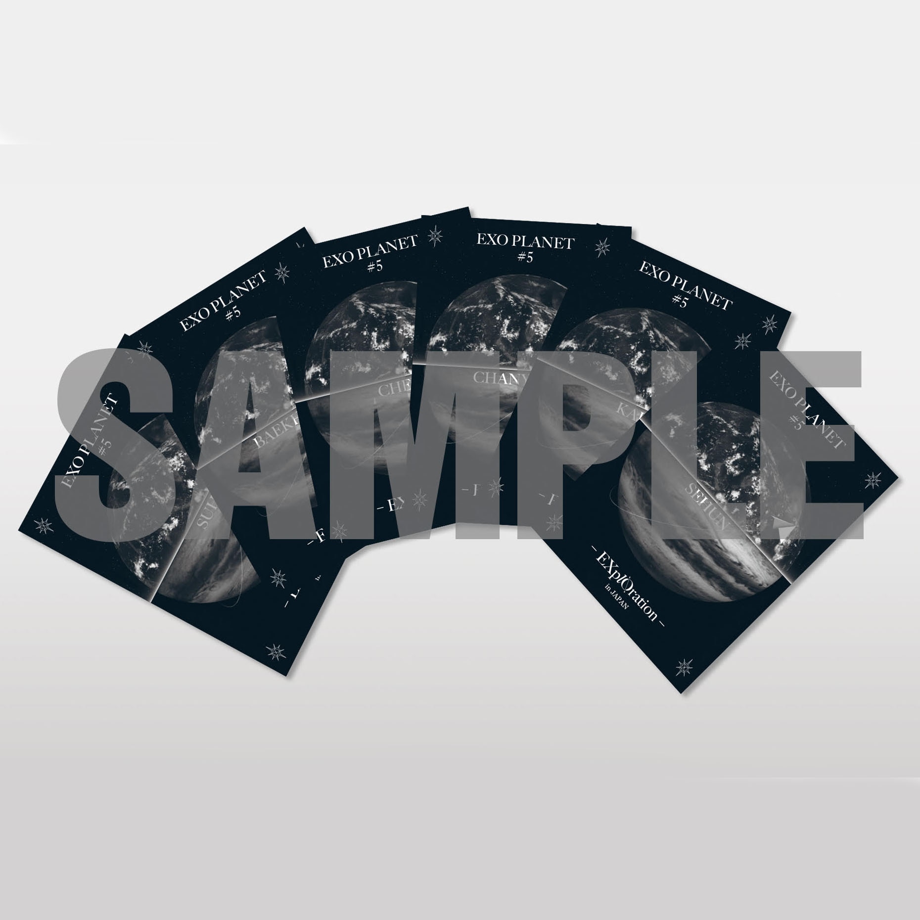 EXO-L-JAPAN限定トレーディングカードファイル（トレカ1枚付き／全6種