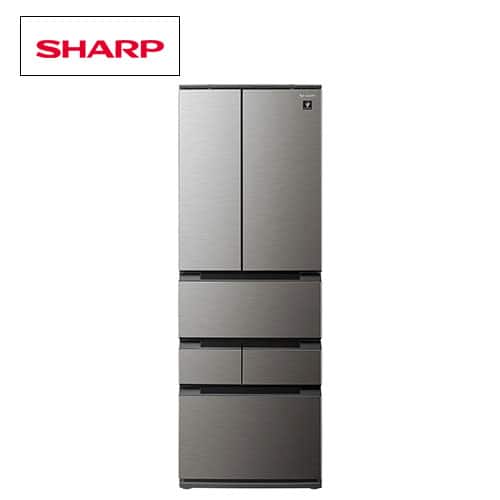 シャープ 冷蔵庫 【良品】プラズマクラスター冷蔵庫 457L ラスティック