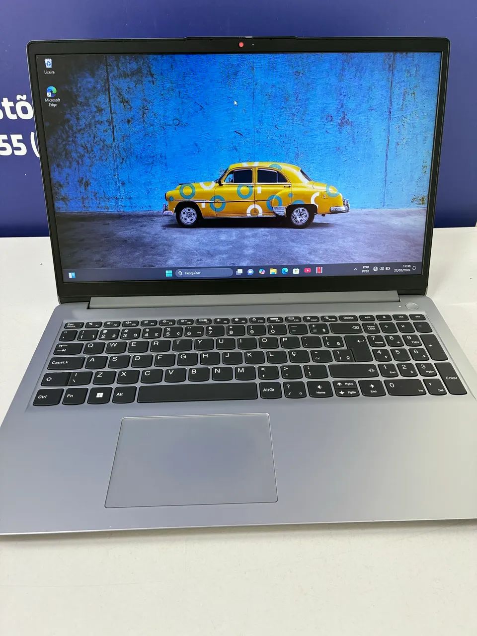 Lenovo Ryzen 5 7520u - 8 RAM DDR5 - SSD 256 - Tela Full - Bateria