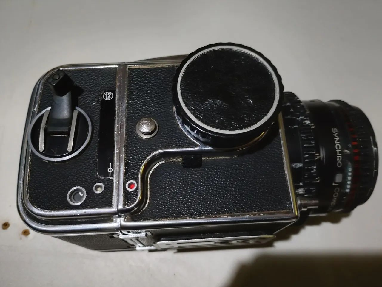 Camera Hasselblad 500c/m com Carl Zeiss Planar 1:2,8 F=80mm