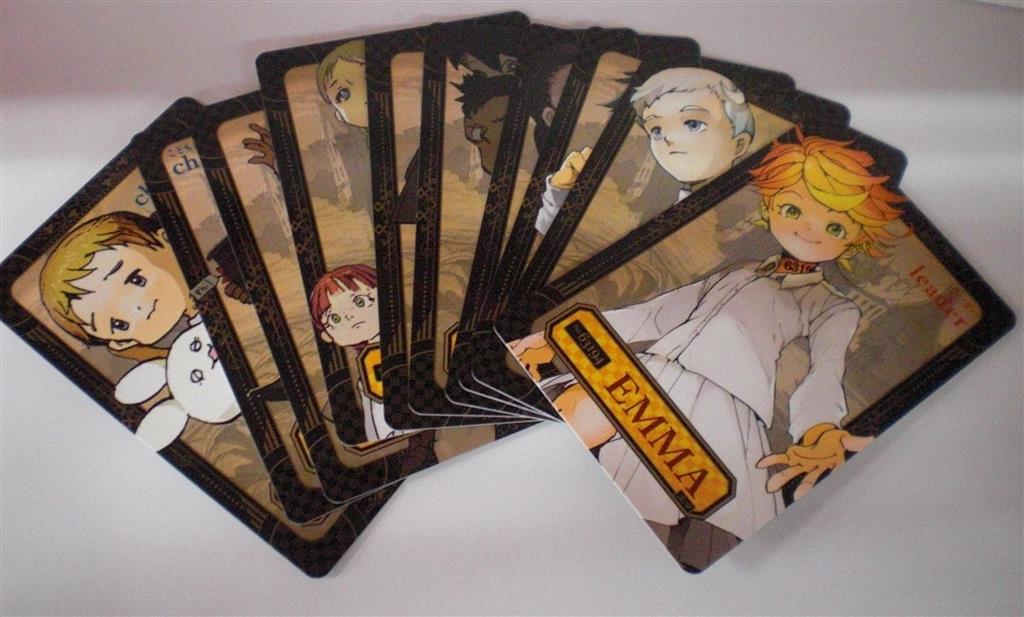 レア】約束のネバーランド 完結記念 複製サイン色紙 レア約束の