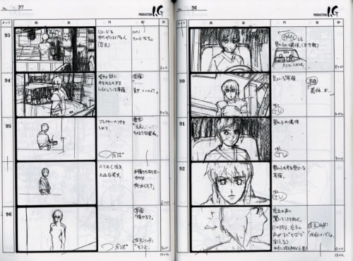 攻殻機動隊 S.A.C. 2nd GIG 絵コンテ