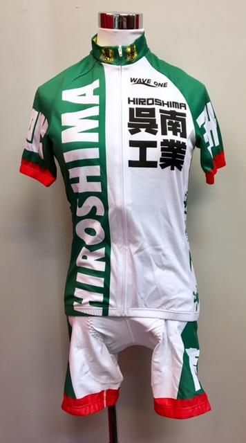 WAVE ONE/J-SPORTS 】弱虫ペダル/広島呉南工業高校サイクルジャージ(S