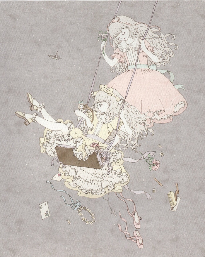 今井キラ カラー複製イラスト