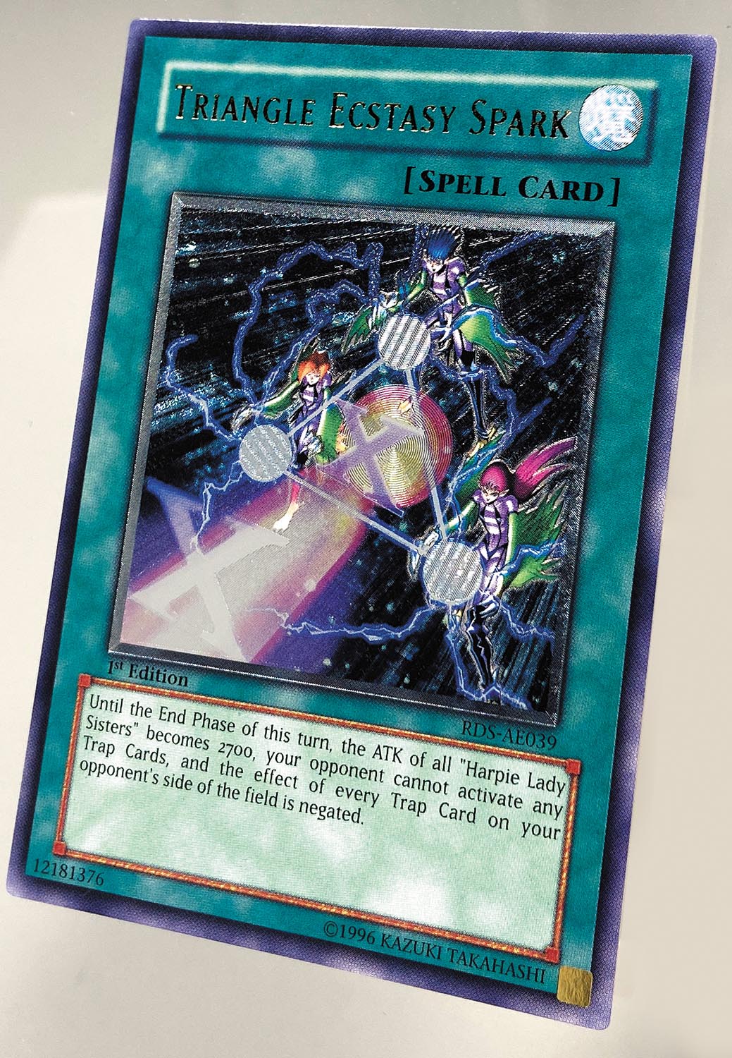 遊戯王 トライアングルXスパーク 旧アジア版 レリーフ RDS-AE039