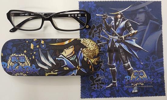 戦国BASARA/伊達政宗メガネ＋メガネケースセット（Zoff/アルジャーノン
