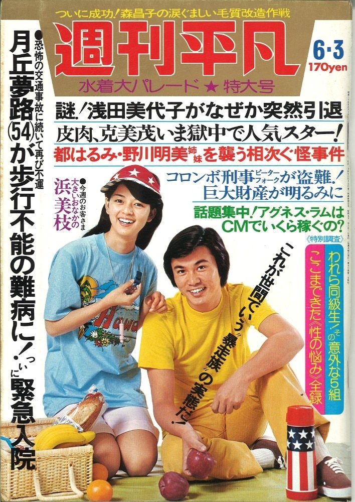 1976年(昭和51年)6月3日号 週刊平凡 874号