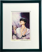 2846] 松本零士 直筆サイン入り「劇場版千年女王セル(A22)」雨森始