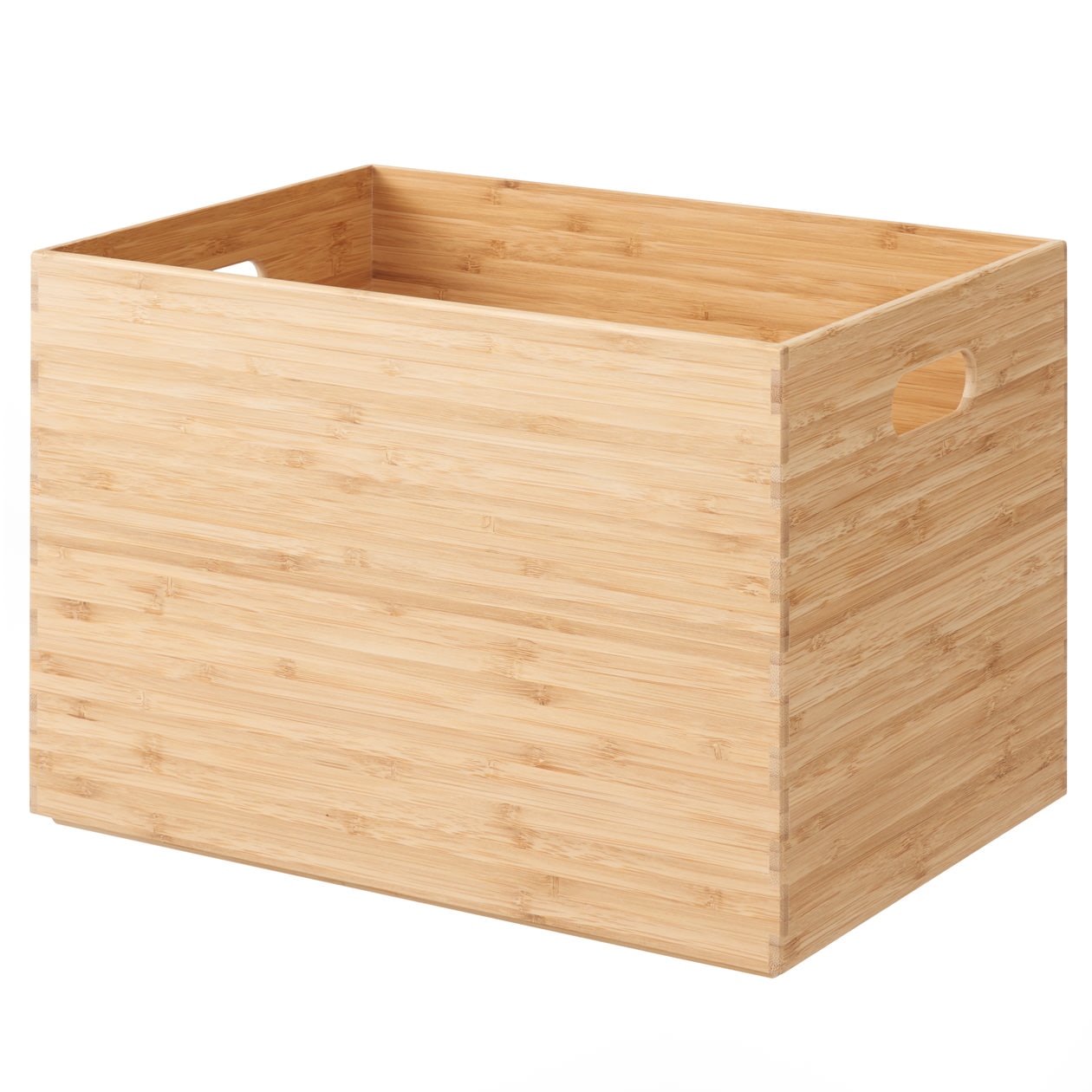 無印良品 重なる竹材長方形ボックス・大 - 通販 | 家具とインテリアの