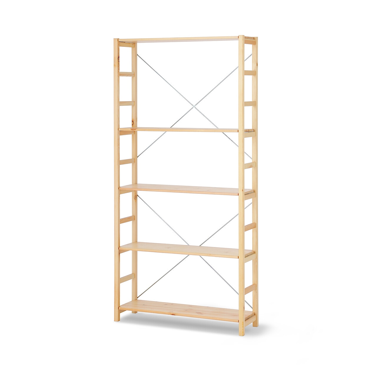 無印良品 パイン材ユニットシェルフ奥行25cmタイプ・86cm幅