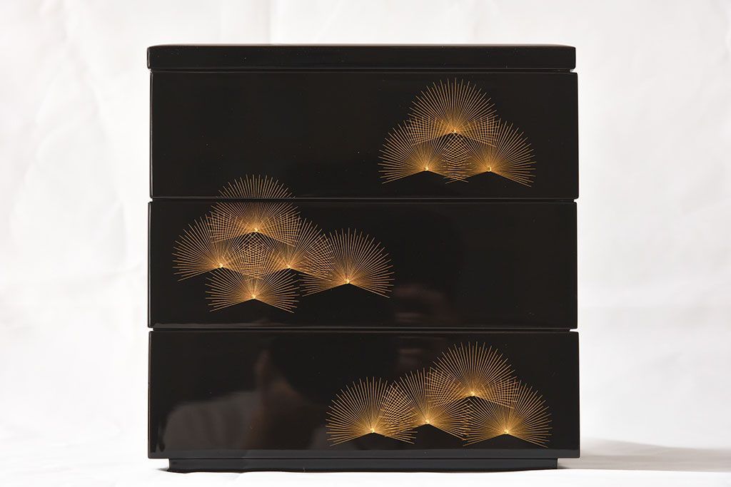 公式】アンティーク家具ラフジュ工房商品詳細ページ輪島塗 寿松沈金